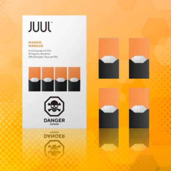 Buy Juul Mango 5% Pods -1 Pack of 4 Pods