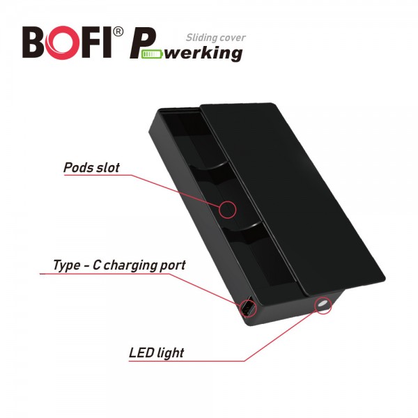 Buy PowerKing Sliding Case & Charger For JUUL