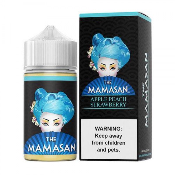 The Mamasan Apple Peach Strawberry eJuice