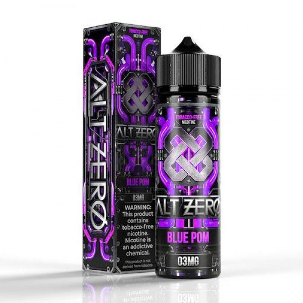 Alt Zero eLiquids TFN Blue Pom eJuice