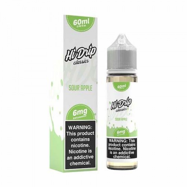 Hi-Drip Classics Sour Apple Eliquid