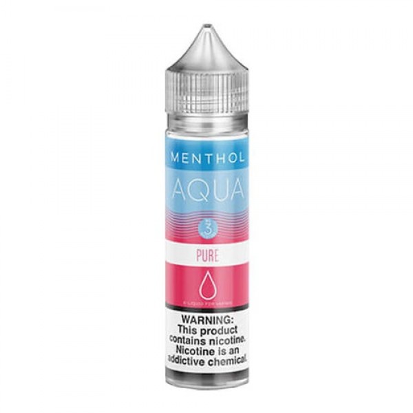 Aqua Synthetic Pure Menthol eJuice