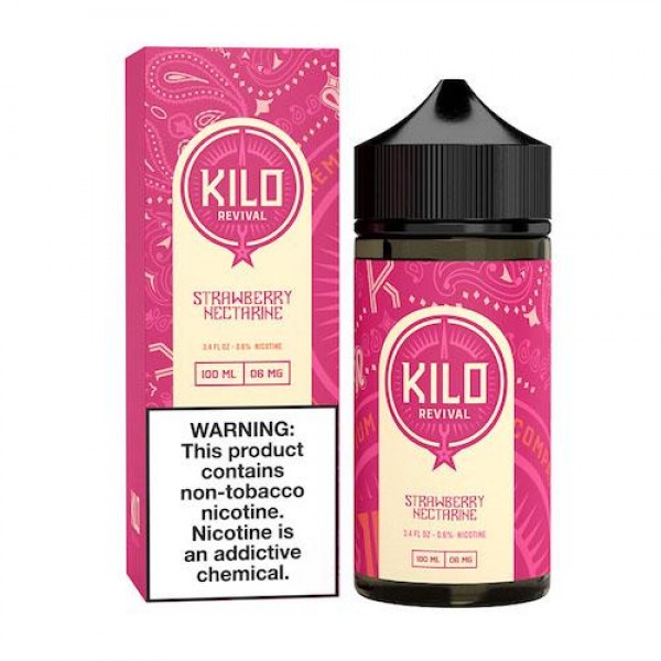 Kilo eLiquids Revival NTN Strawberry Nectarine eJuice