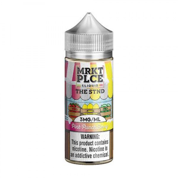 THE STND by MRKTPLCE Pink Punch Berry Ice eJuice