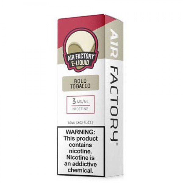 Air Factory Bold Tobacco eJuice