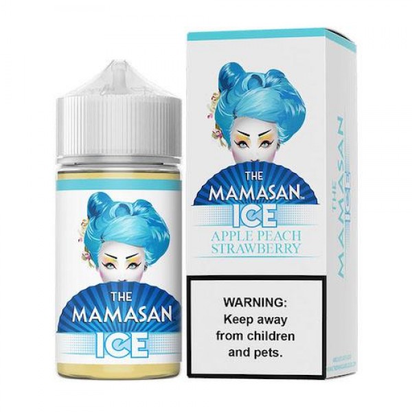 The Mamasan Apple Peach Strawberry Ice eJuice