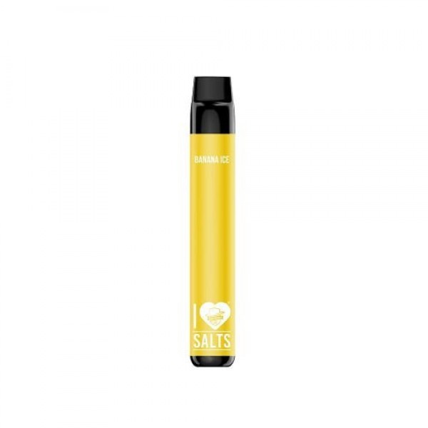 I Love Salts Synthetic Banana Ice Disposable Vape Pen