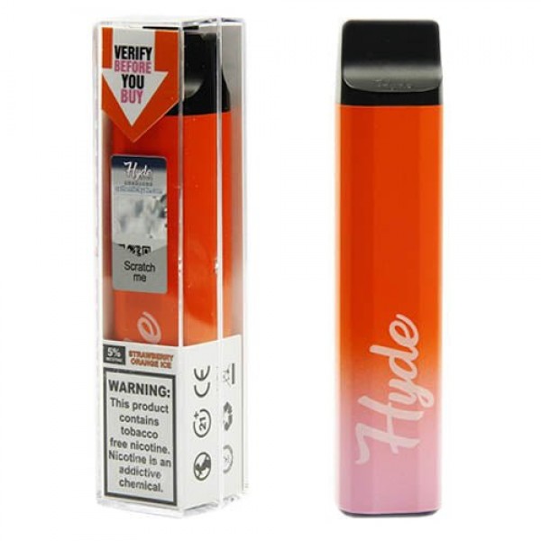 Hyde Edge Recharge Strawberry Orange Ice Disposable Vape Pen