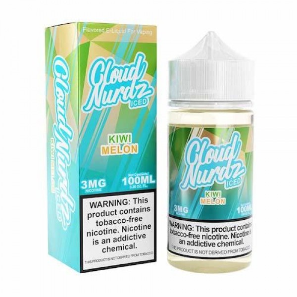 Cloud Nurdz Kiwi Melon Iced eJuice