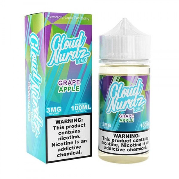 Cloud Nurdz Grape Apple Iced eJuice