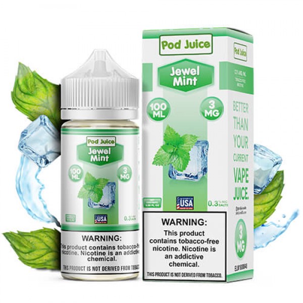 Pod Juice Synthetic Jewel Mint eJuice