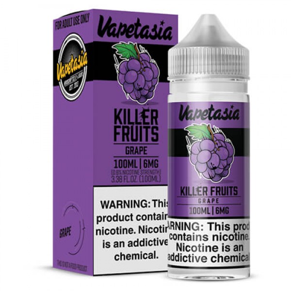 Vapetasia Killer Fruits NTN Grape eJuice