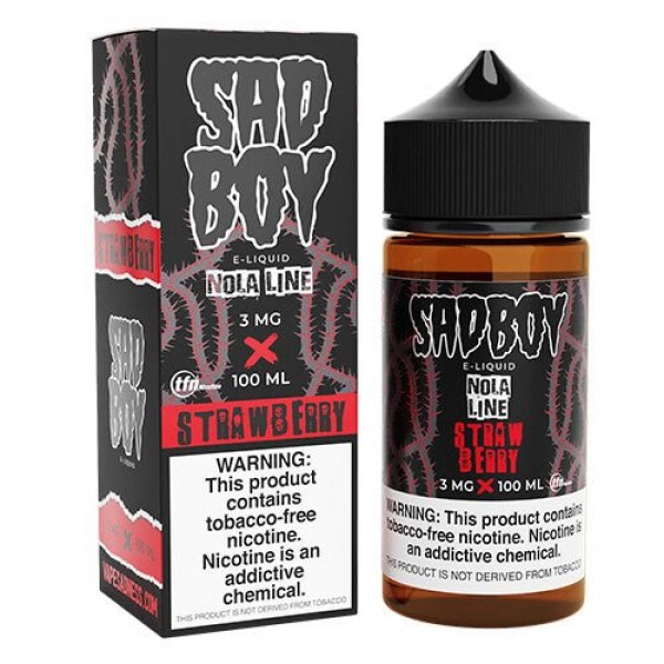 Sadboy Nola Line Strawberry eJuice