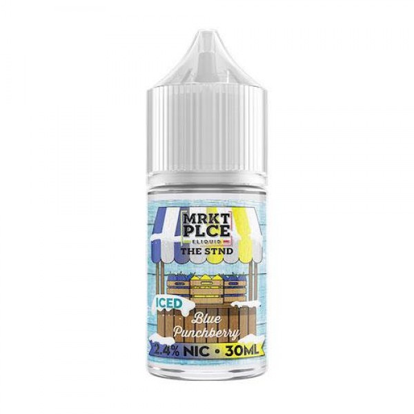 THE STND by MRKTPLCE SALT Blue Punch Berry Iced eJuice