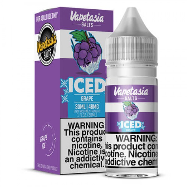 Vapetasia Killer Fruits NTN SALTS ICED Grape eJuice