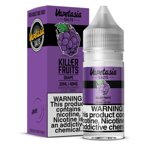 Vapetasia Killer Fruits NTN SALTS Grape eJuice