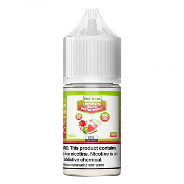 Pod Juice Synthetic Salts Strawberry Apple Watermelon eJuice