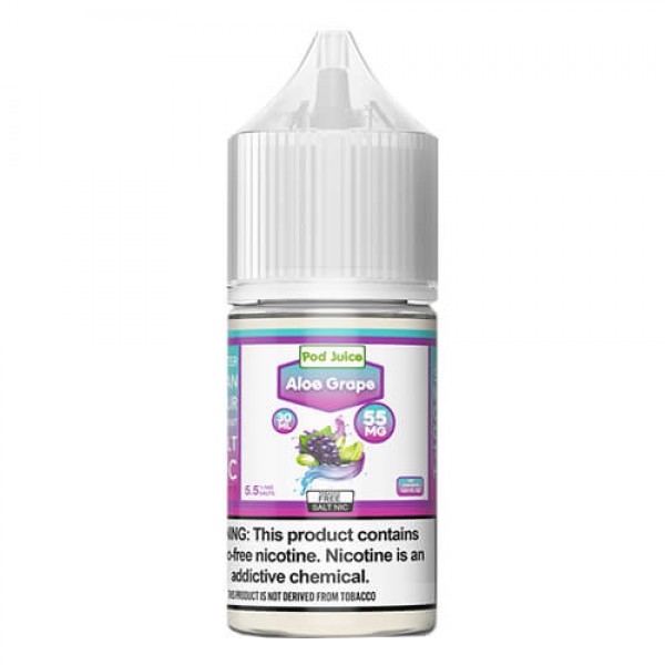 Pod Juice Synthetic Salts Aloe Grape eJuice