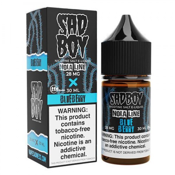 Sadboy Salts Nola Line Blueberry eJuice