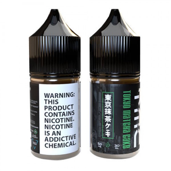 Saucy Sweets Salts - Matcha Cake eJuice