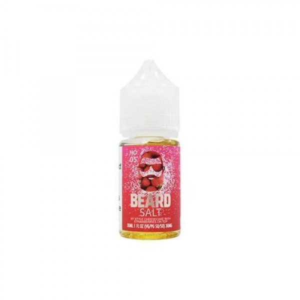 Beard Vape Salts No. 05 Strawberry Cheesecake eJuice