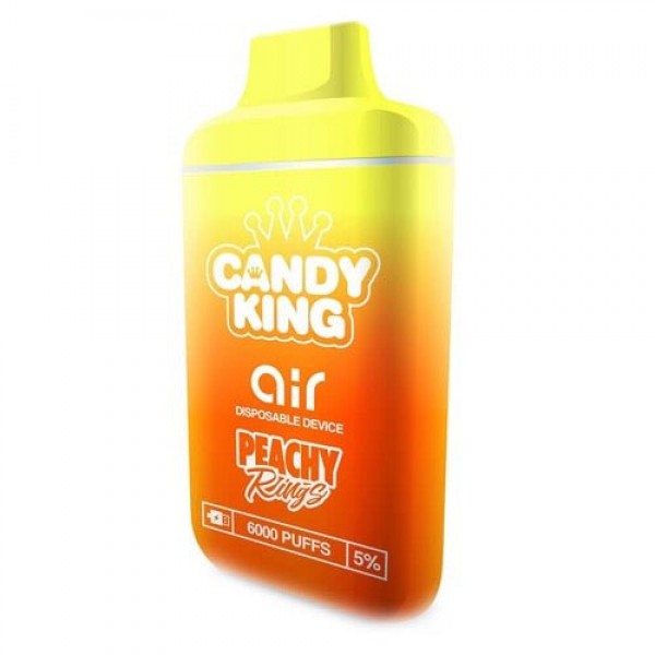 Candy King Air Synthetic Peachy Rings Disposable Vape Pen