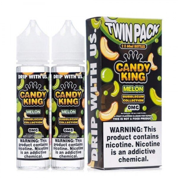 Candy King Bubblegum Collection Melon Twin Pack