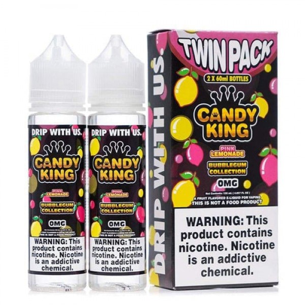 Candy King Bubblegum Collection Pink Lemonade Twin Pack