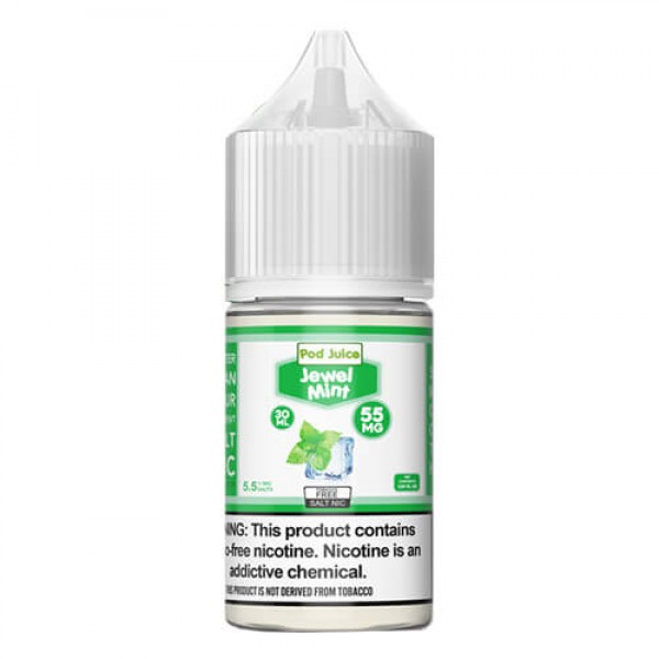 Pod Juice Synthetic Salts Jewel Mint eJuice