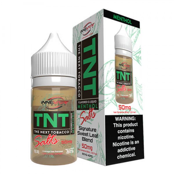 Innevape Tobacco-Free Salt TNT (The Next Tobacco) Menthol eJuice