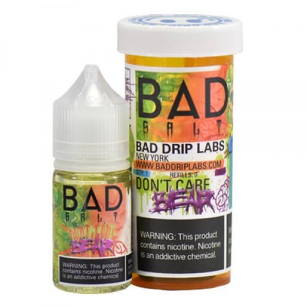 Bad Drip Tobacco-Free Salt Don't Care Bear eJuice