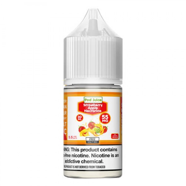 Pod Juice Synthetic Salts Strawberry Apple Nectarine eJuice