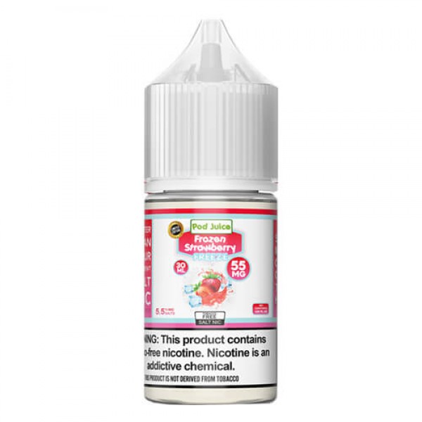 Pod Juice Synthetic Salts Frozen Strawberry Freeze eJuice