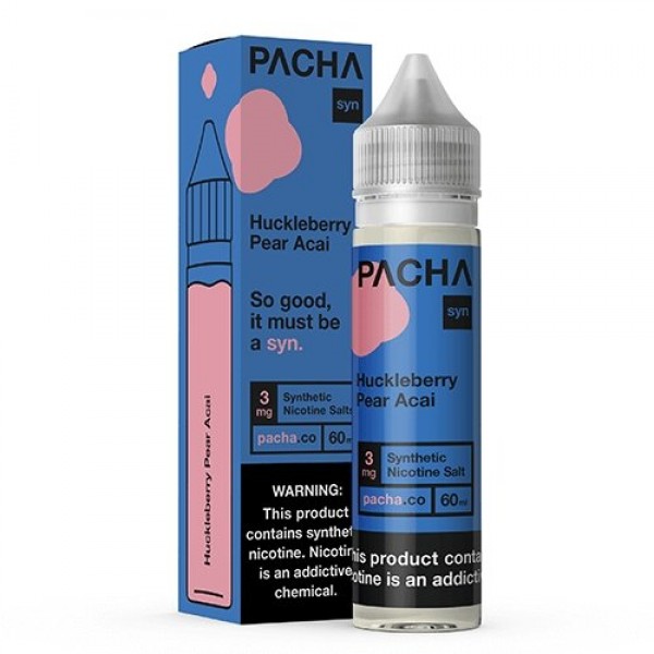 Pacha Syn Huckleberry Pear Acai eJuice