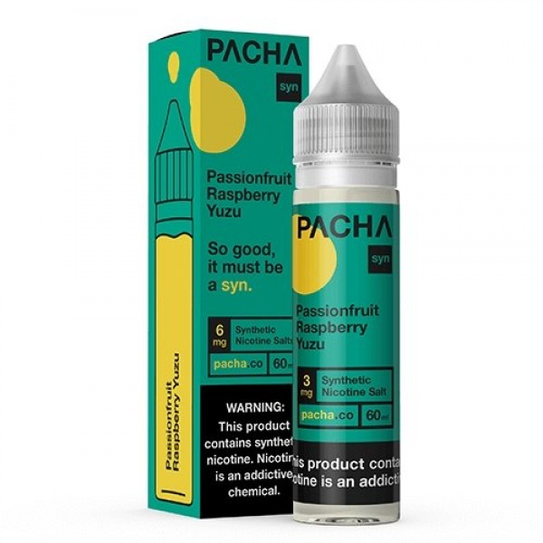 Pacha Syn Passion Fruit Raspberry Yuzu eJuice