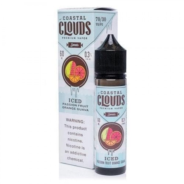 Coastal Clouds Iced Passion Fruit Orange Guava eJuice