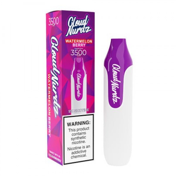 Cloud Nurdz 3500 Watermelon Berry Disposable