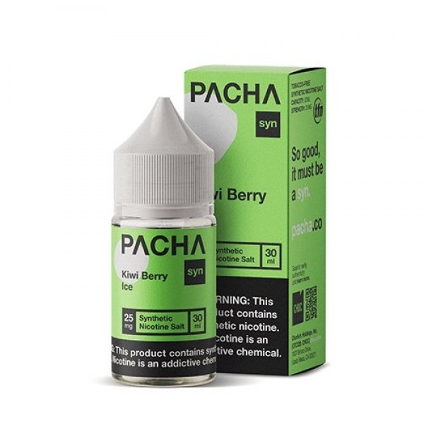 Pacha Syn Salts Kiwi Berry Ice eJuice