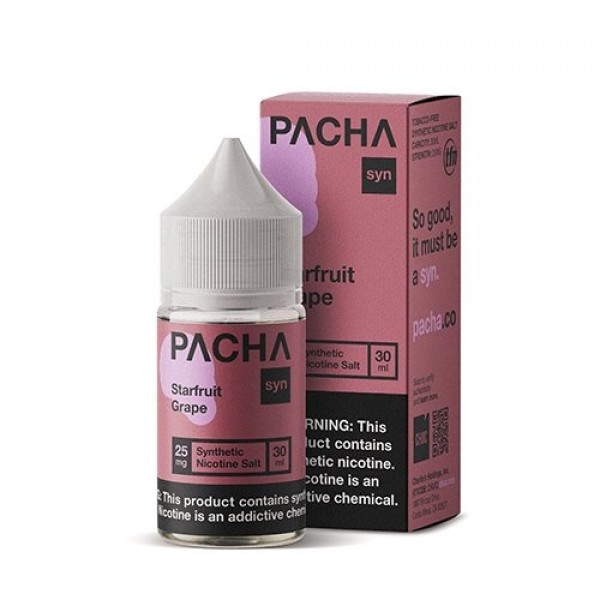 Pacha Syn Salts Starfruit Grape eJuice