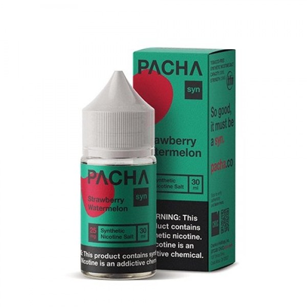 Pacha Syn Salts Strawberry Watermelon eJuice