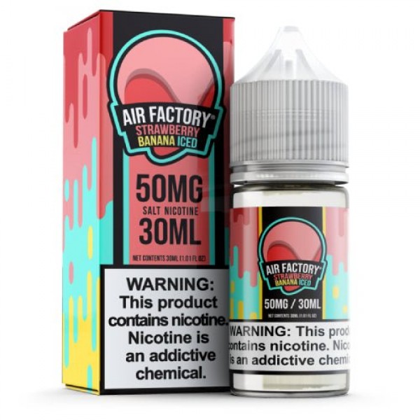 Air Factory Synthetic Salts Strawberry Banana Iced eJuice