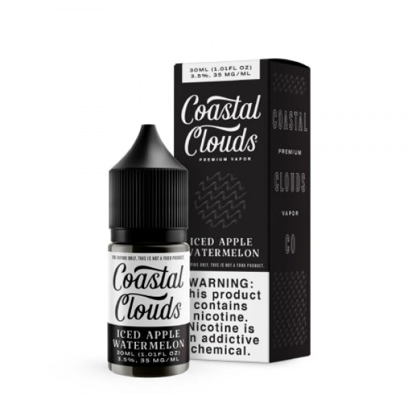 Coastal Clouds TFN Salts Apple Watermelon Iced eJuice