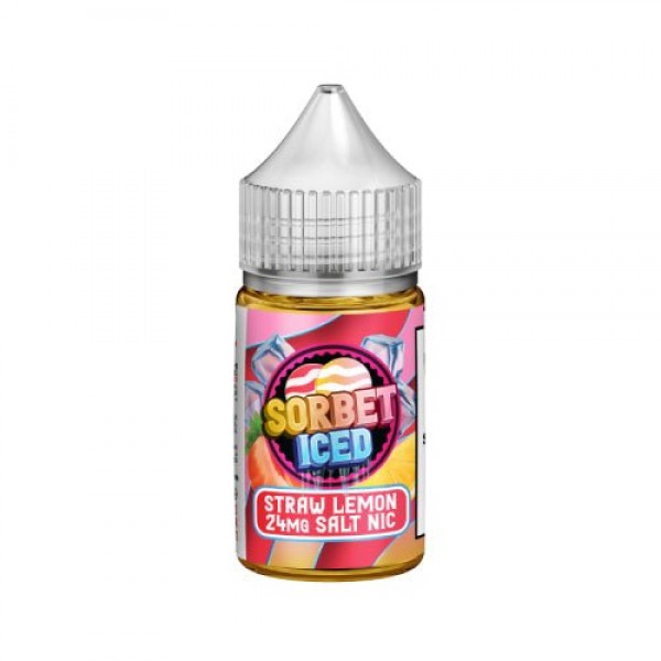 Sorbet Pop Salts Straw Lemon Iced eJuice