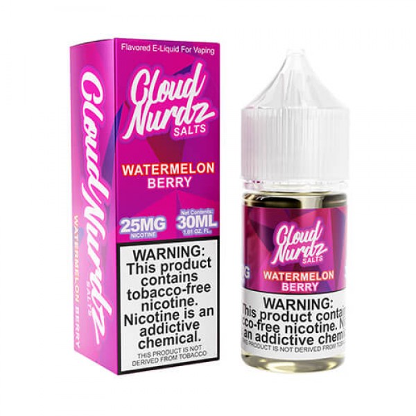 Cloud Nurdz Salts Watermelon Berry eJuice