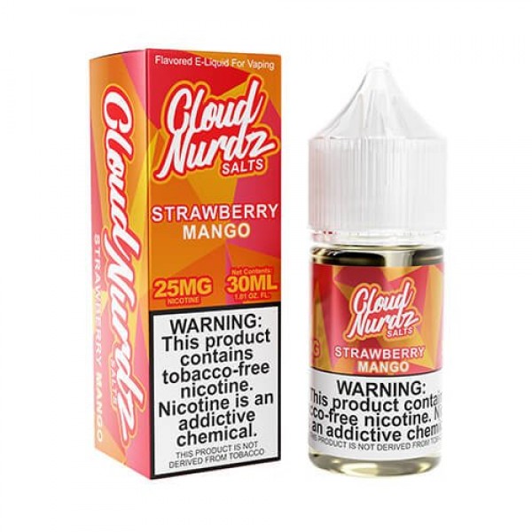 Cloud Nurdz Salts Strawberry Mango eJuice