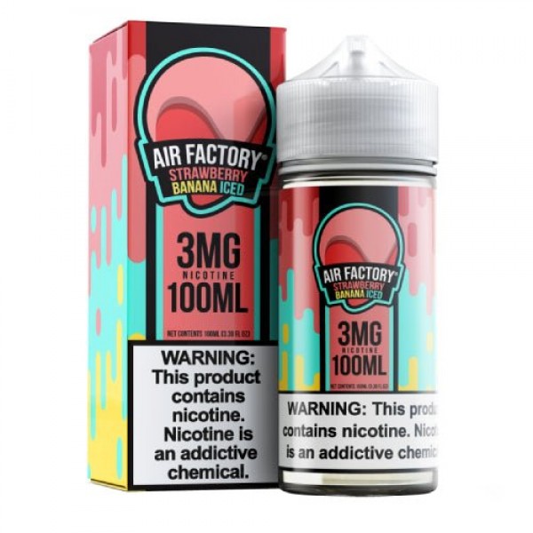 Air Factory Synthetic Strawberry Banana Iced eJuice