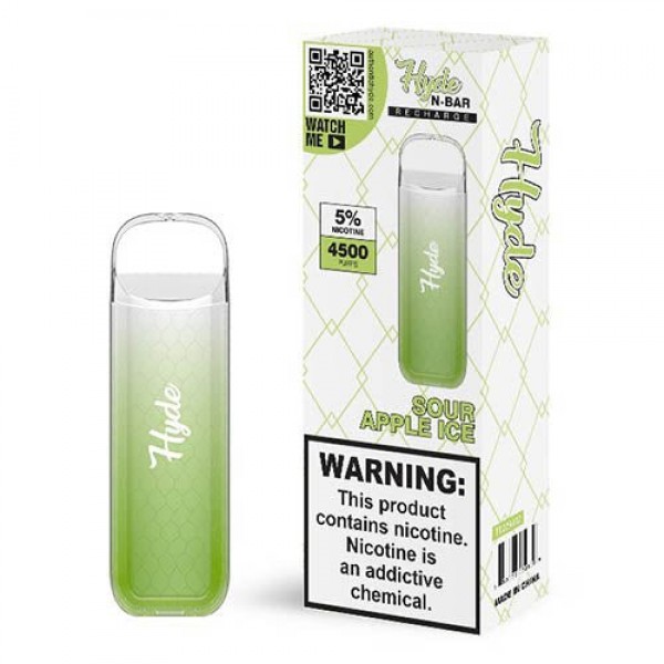 Hyde N-Bar Sour Apple Ice Disposable Vape Pen