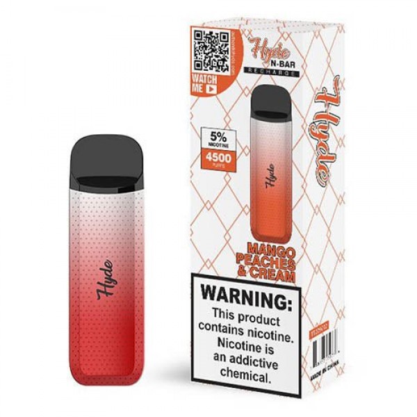 Hyde N-Bar Mango Peaches & Cream Disposable Vape Pen