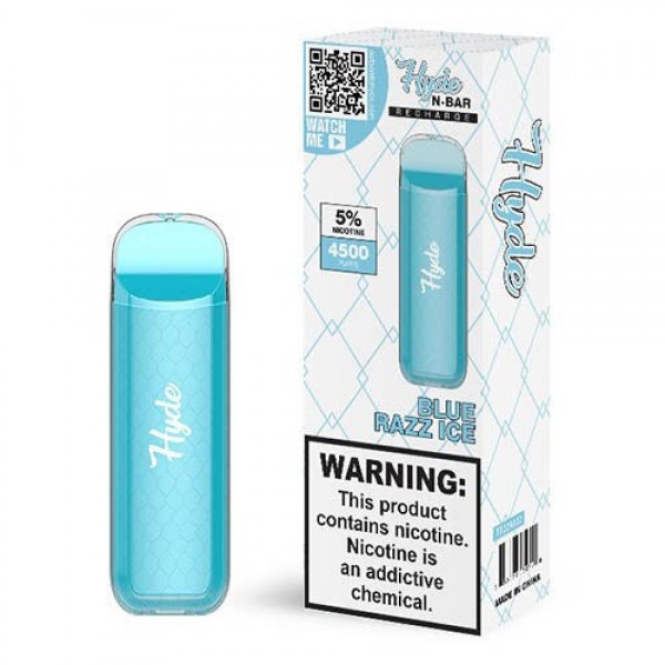 Hyde N-Bar Blue Razz Ice Disposable Vape Pen