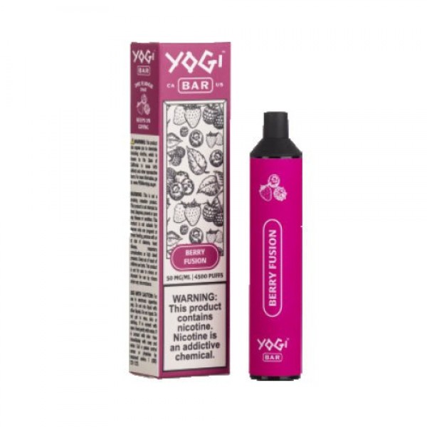 Yogi Bar 4500 Berry Fusion Disposable Vape Pen